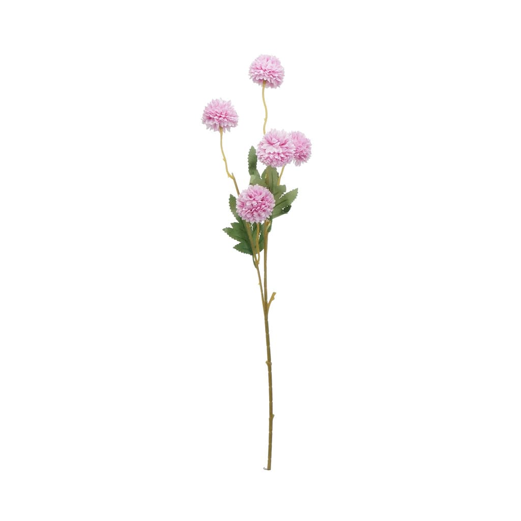 Haste Flor de Alho Lilás c/5 Botões Artificial