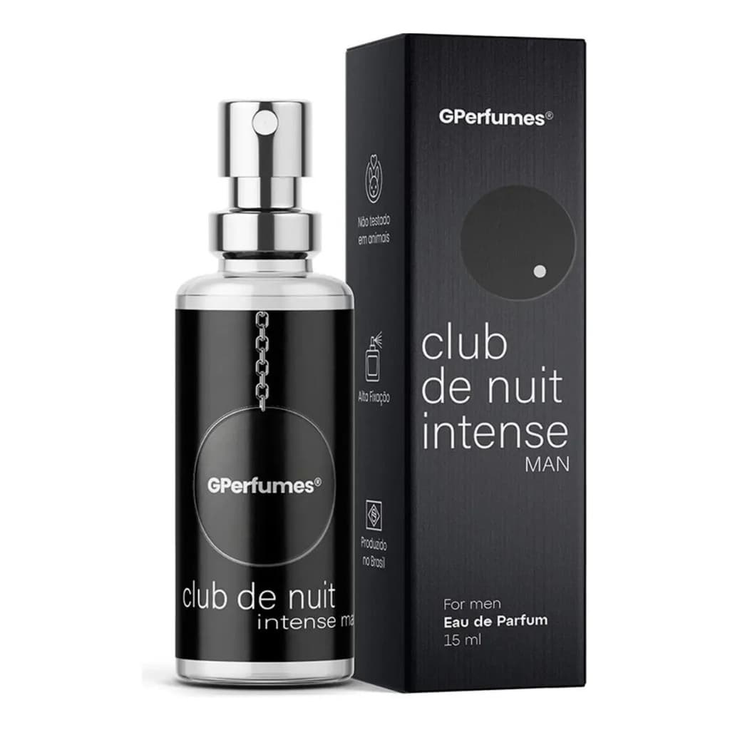Perfume Masculino Árabe Club De Nuit 15ML Parfum GPerfumes