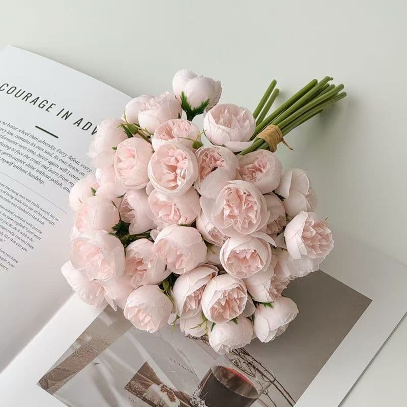 Spot Quickhair / High-end Simulação Peony Handheld Bouquet / Fotografia Propriedades Ins Wind Home Fittings