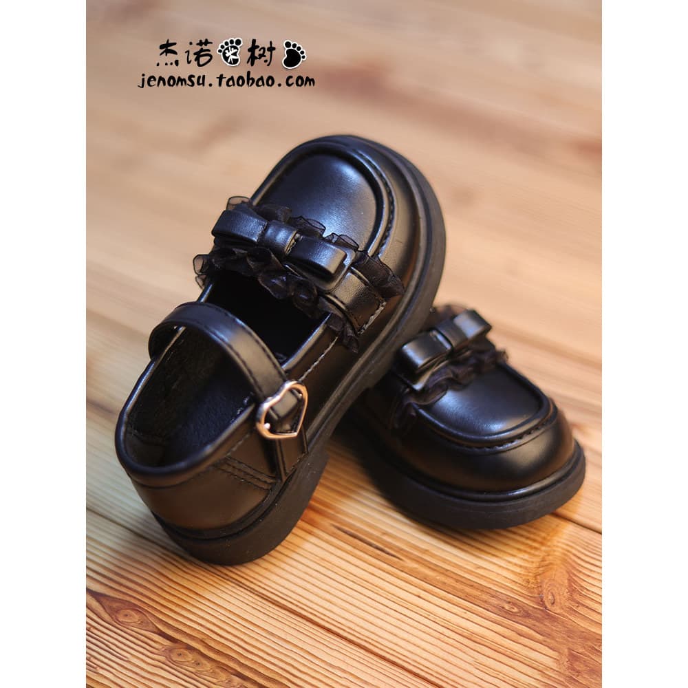 Estilo Preppy pequenos sapatos de couro 2026 primavera outono novo estilo meninas estilo japonês sapatos preto mocassins