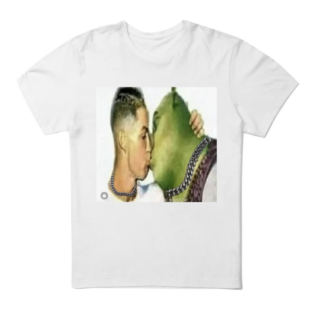 Camsieta Cristiano Ronaldo and Shrek