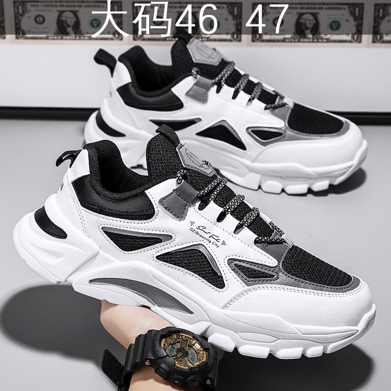 Sapatos masculinos 2023 novo estilo sapatos de malha respirável tamanho grande sapatos masculinos All-Match na moda 47 e
