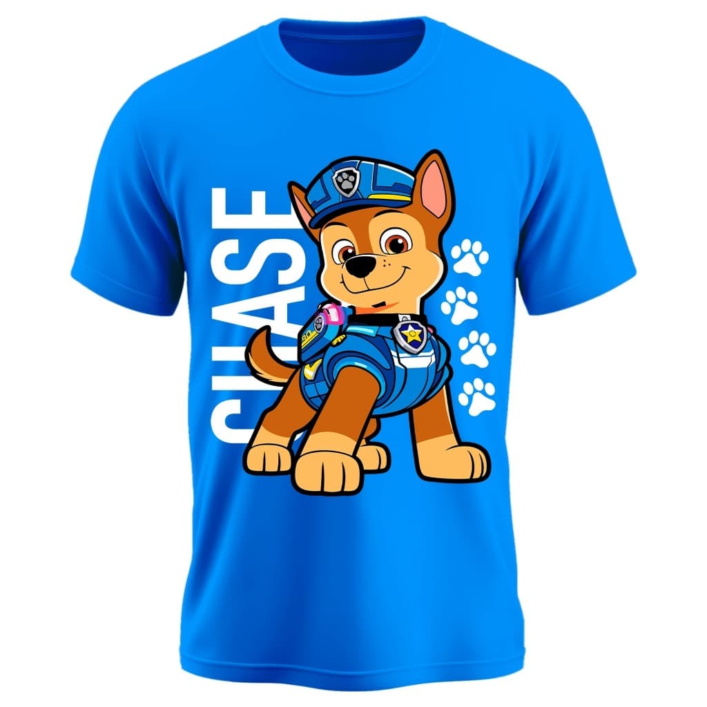 Camisa Chase Patrulha Canina Infantil ALTA Qualidade ENVIO IMEDIATO!