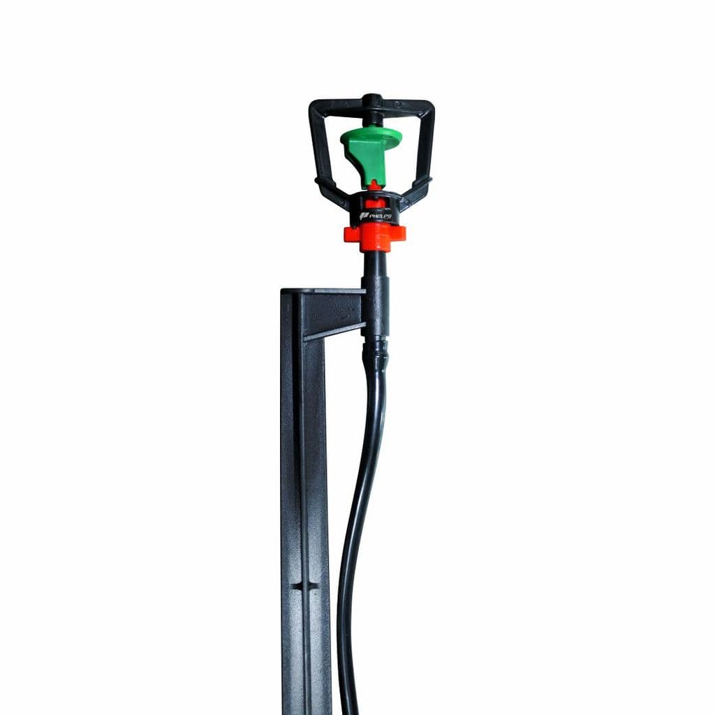 Aspersor Rotativo Bailarina Irrigação 80L/h Com Haste 15cm