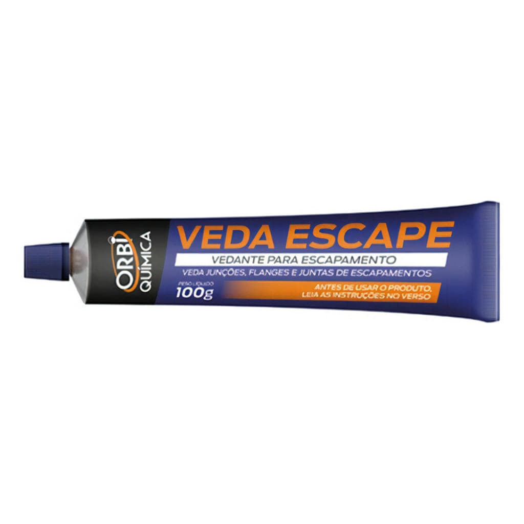 Vedante Escapamento Orbi 100g Anti Vazamento Reduz Ruído Reparo Seguro e Eficiente