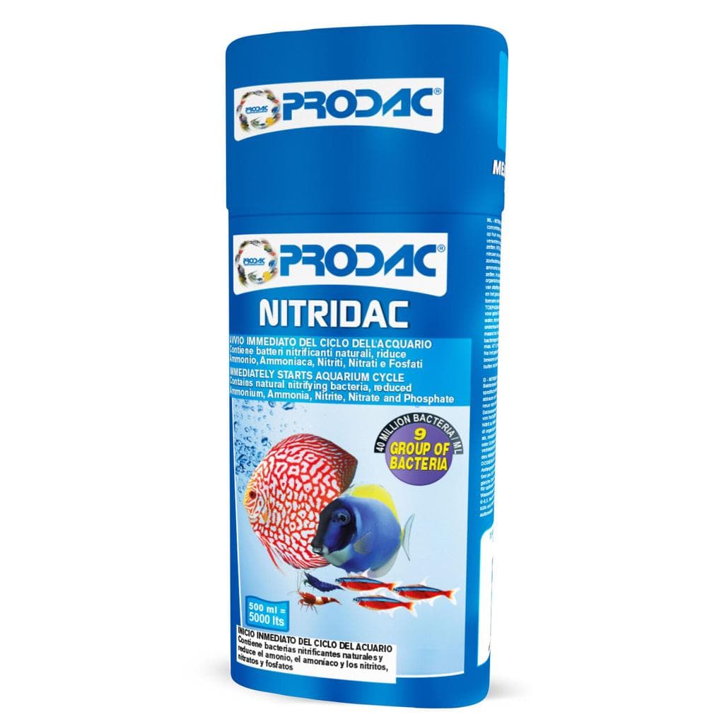 SUPLEMENTO PRODAC ATIVADOR DE BIOLOGIA NITRIDAC 250 ML (P/ ATE 2500L)