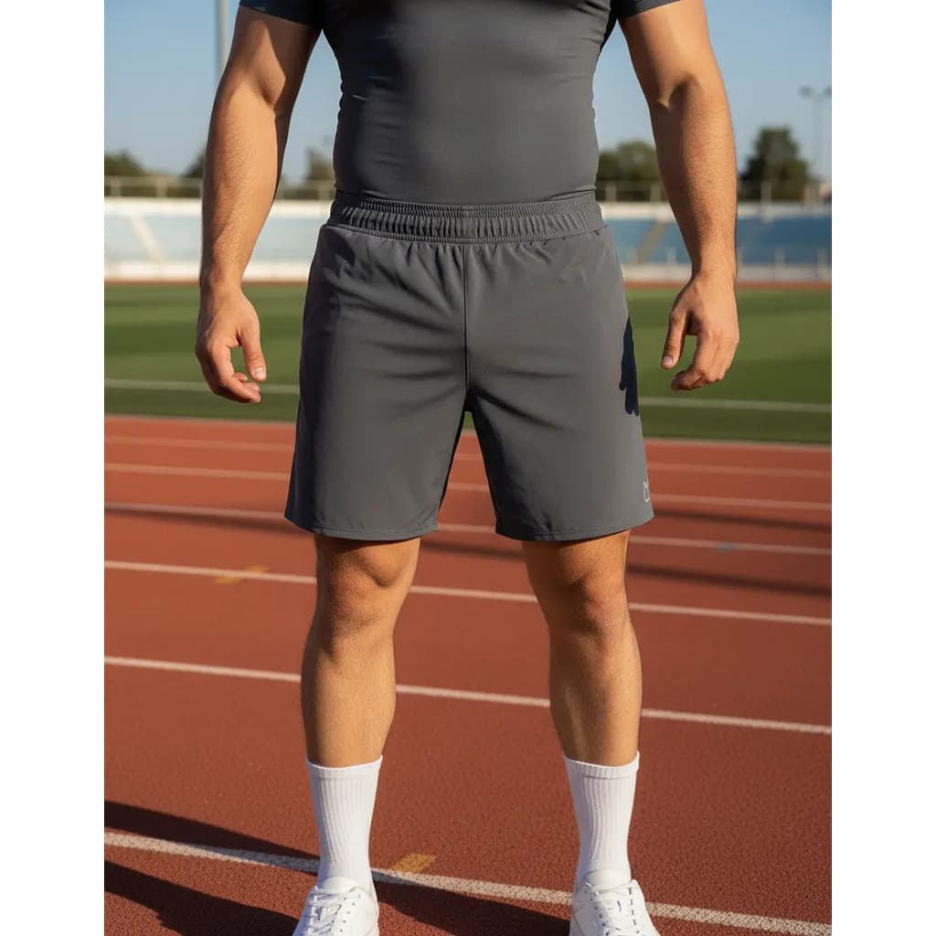 Short 2 Em 1 Compressão Termico De Treino Academia Com Bolso