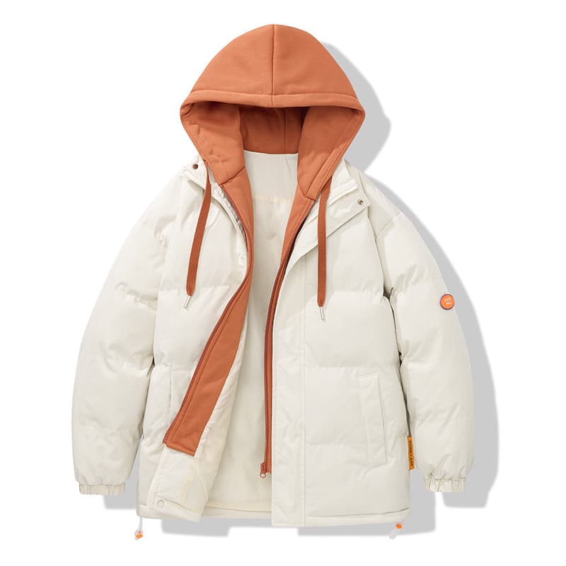 Novo estilo de inverno jaqueta acolchoada masculina engrossado roupas curtas jaqueta juventude na moda jaqueta acolchoad