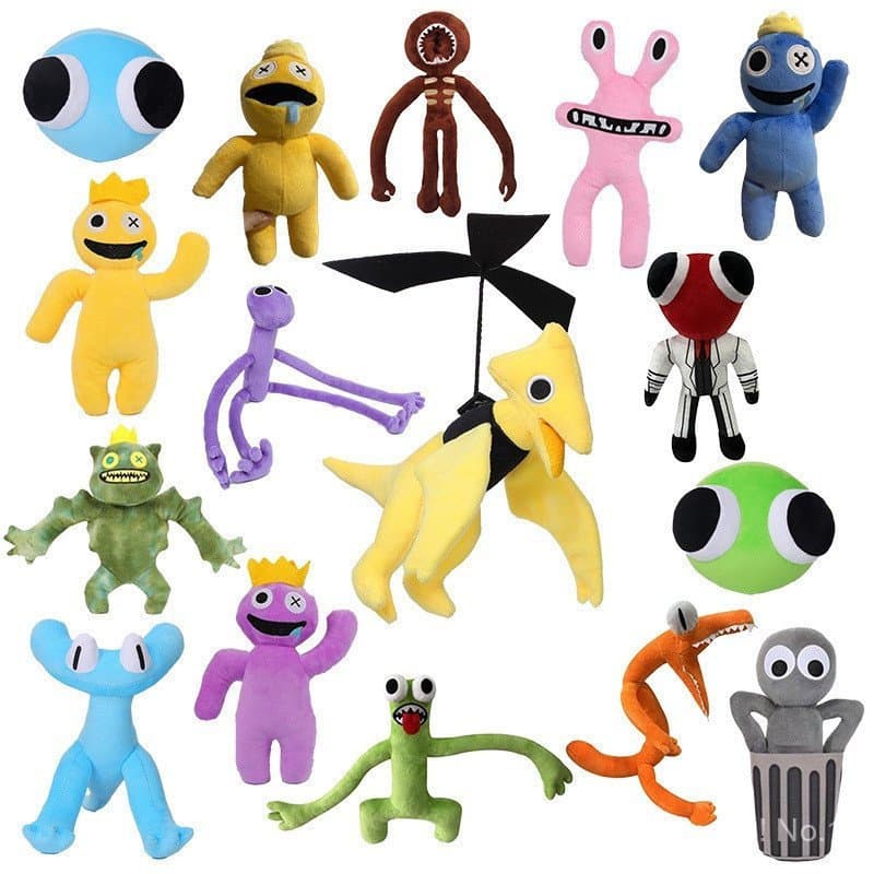 ⚡Amigos do arco-íris⚡30cm Roblox Rainbow Friends2 PeluciaNatal Rainbow Amigos Capítulo 2 Plush Gift Doll