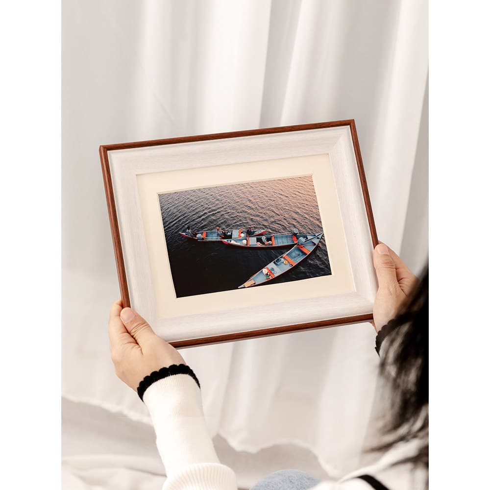 Mesa de luxo leve 20cm 23cm 27cm Enfeites de correspondência de cores Fotos infantis Retrato de família Lavar fotos feit