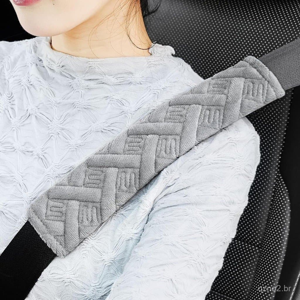 [2 Pacotes de Capas Universais para Cintos de Segurança de Carro para uma Condução Mais Confortável, com Almofada para a