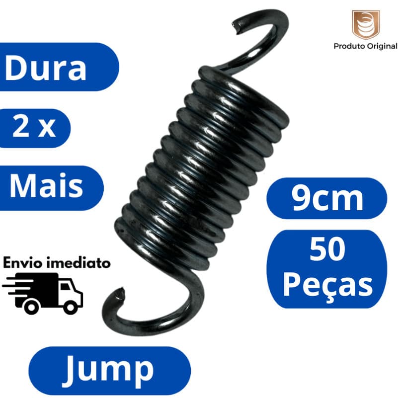 Kit 50 peças 9cm - Mola para jump