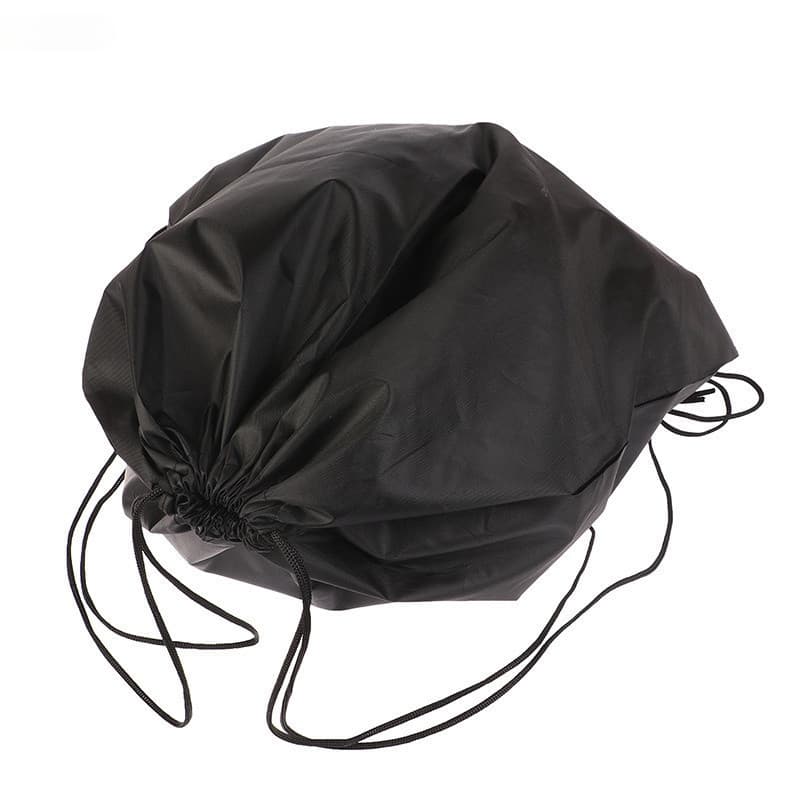 [alasuo] 1Pc Saco Para Capacete Mochila À Prova De Chuva De Bolso Com Cordão De Arrasto De Proteção Da Tampa Do [BR]