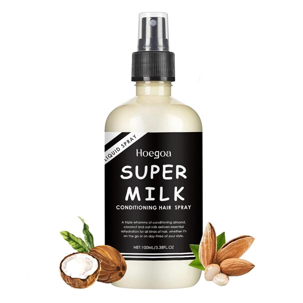 Primer Capilar Condicionador Super Milk, Spray Condicionador Capilar Super Milk, Adequado para Mulheres, Suaviza e Nutre