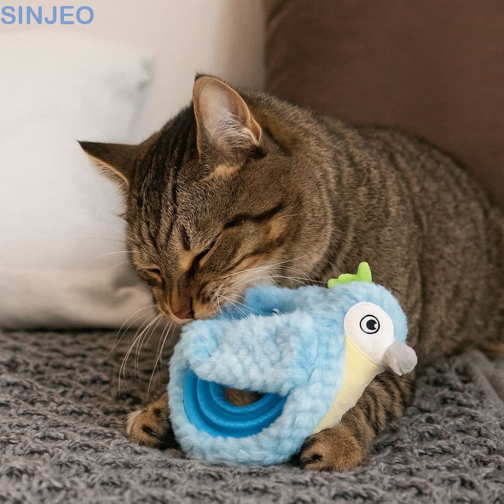Desce Brinquedo De Comida Com Vazamento De Cachorro , Brinquedos De Treinamento Para Animais De Estimação Resistentes À