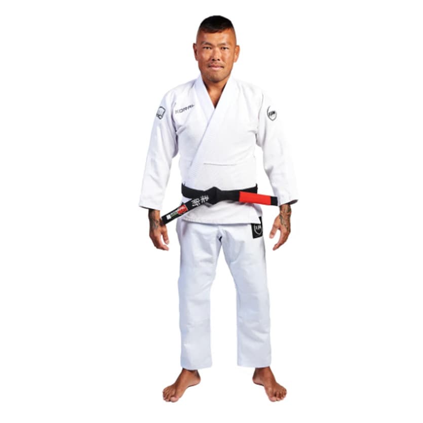 Kimono Jiu-Jitsu Branco Flow Koral