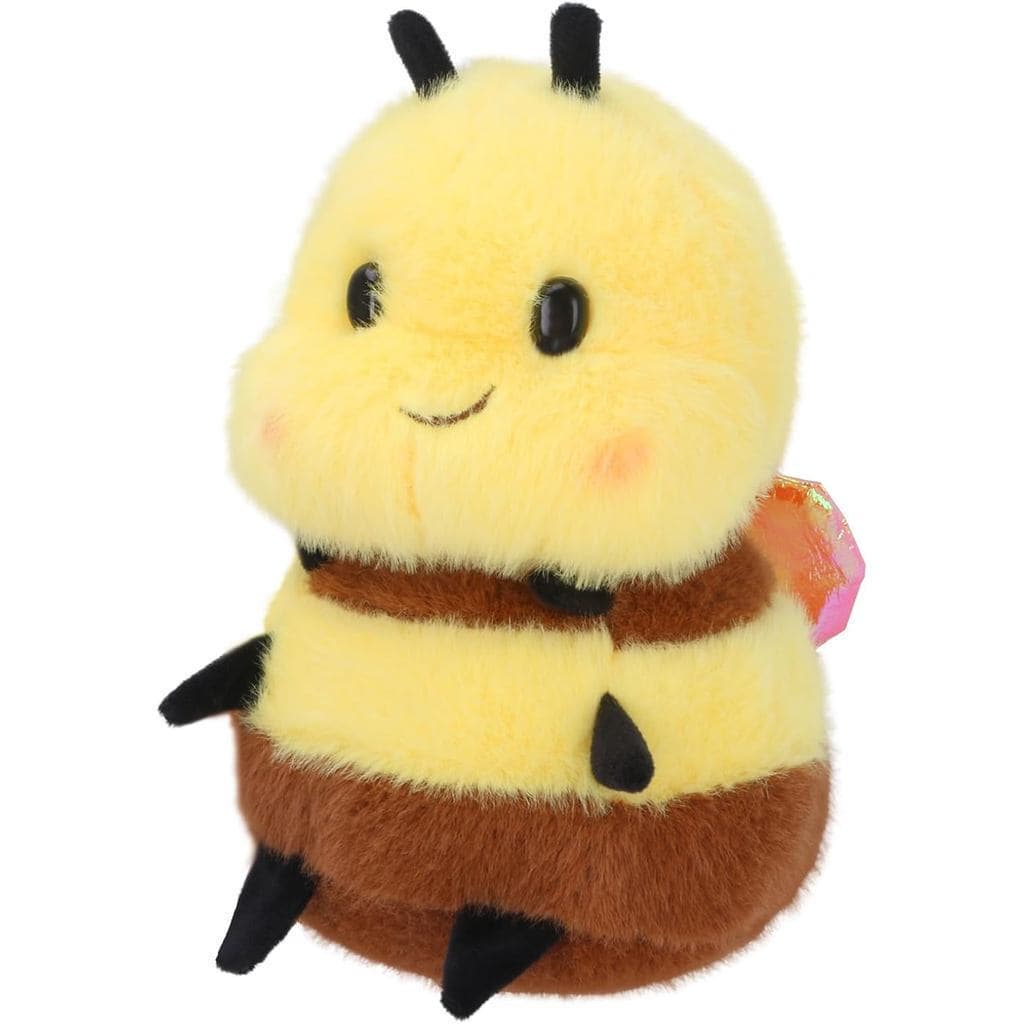 Abelha Peluda Sorridente e Gordinha, Brinquedo Macio de Abelha da Sorte, Animal Fofo, O Presente Para C 6985