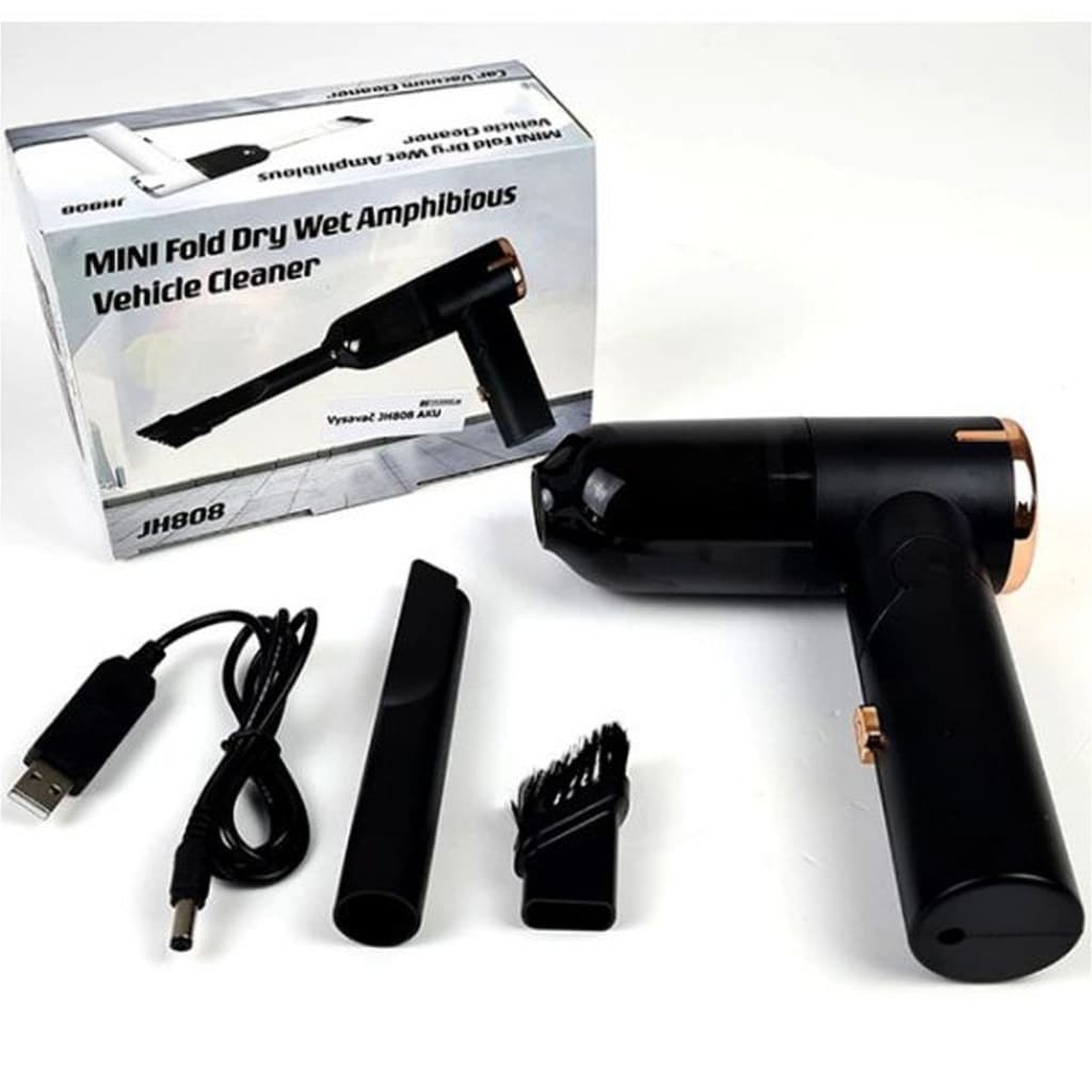 Aspirador Po Tira Sujeira Portatil Recarregavel Usb Casa Carro Automotivo Limpeza Moveis Estofados