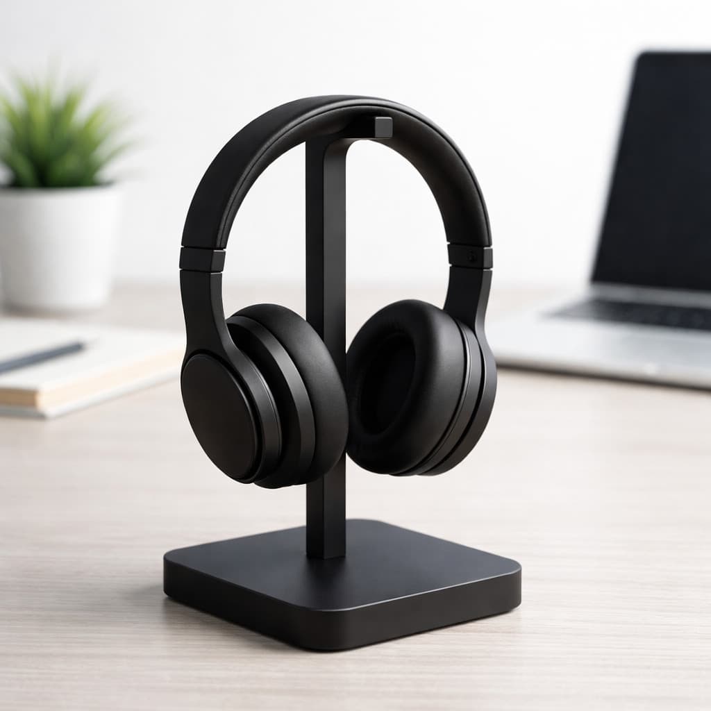 Suporte Gamer para Headset | Fone Universal de Mesa Home Casa