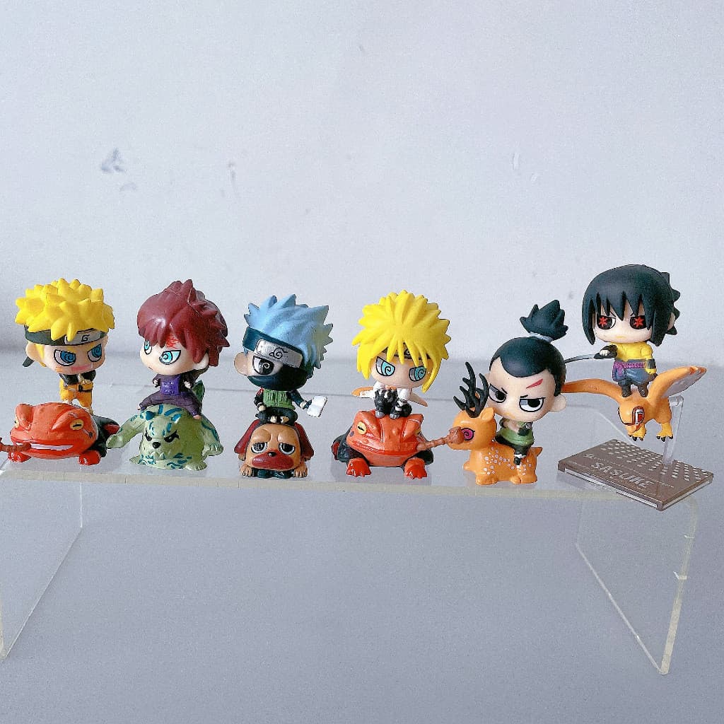 6Pcs 5cm Anime Naruto Figura Uchiha Itachiha Sasuke Pain Kakashi Figuras De Ação Shippuden Coleção Modelo De Brinquedos