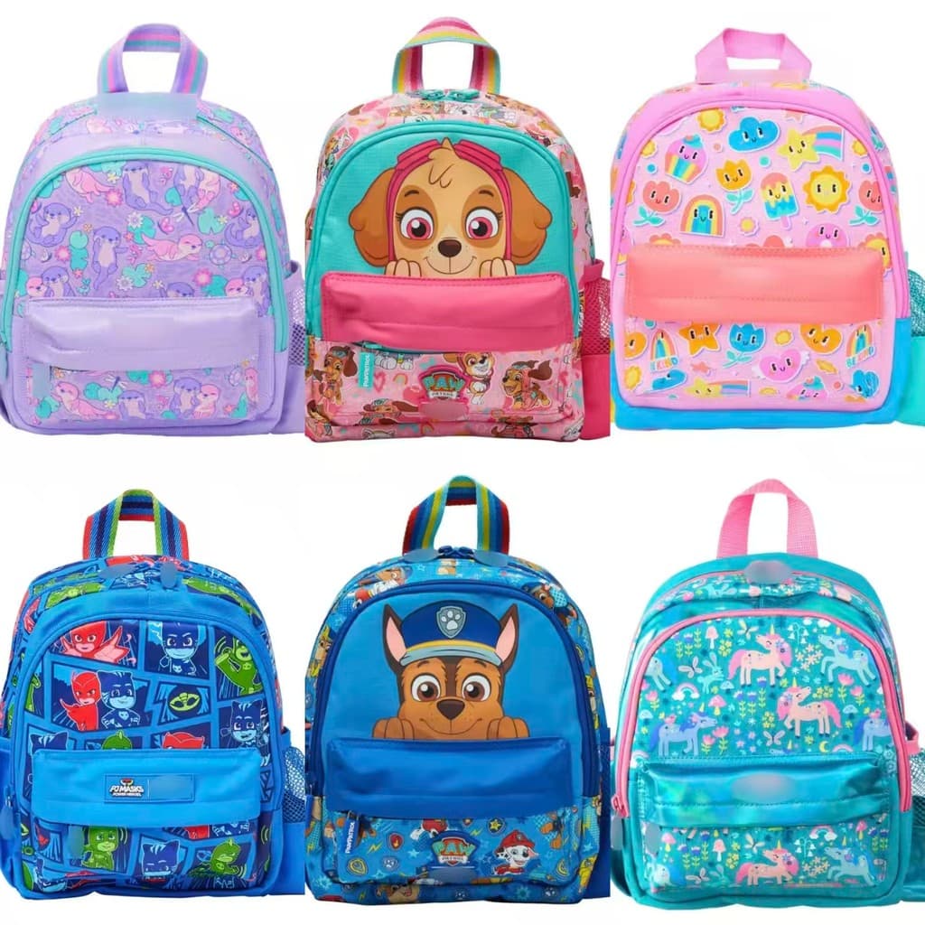 Mochila escolar australiana de tamanho pequeno para crianças, mochila escolar leve e pequena para jardim de infância