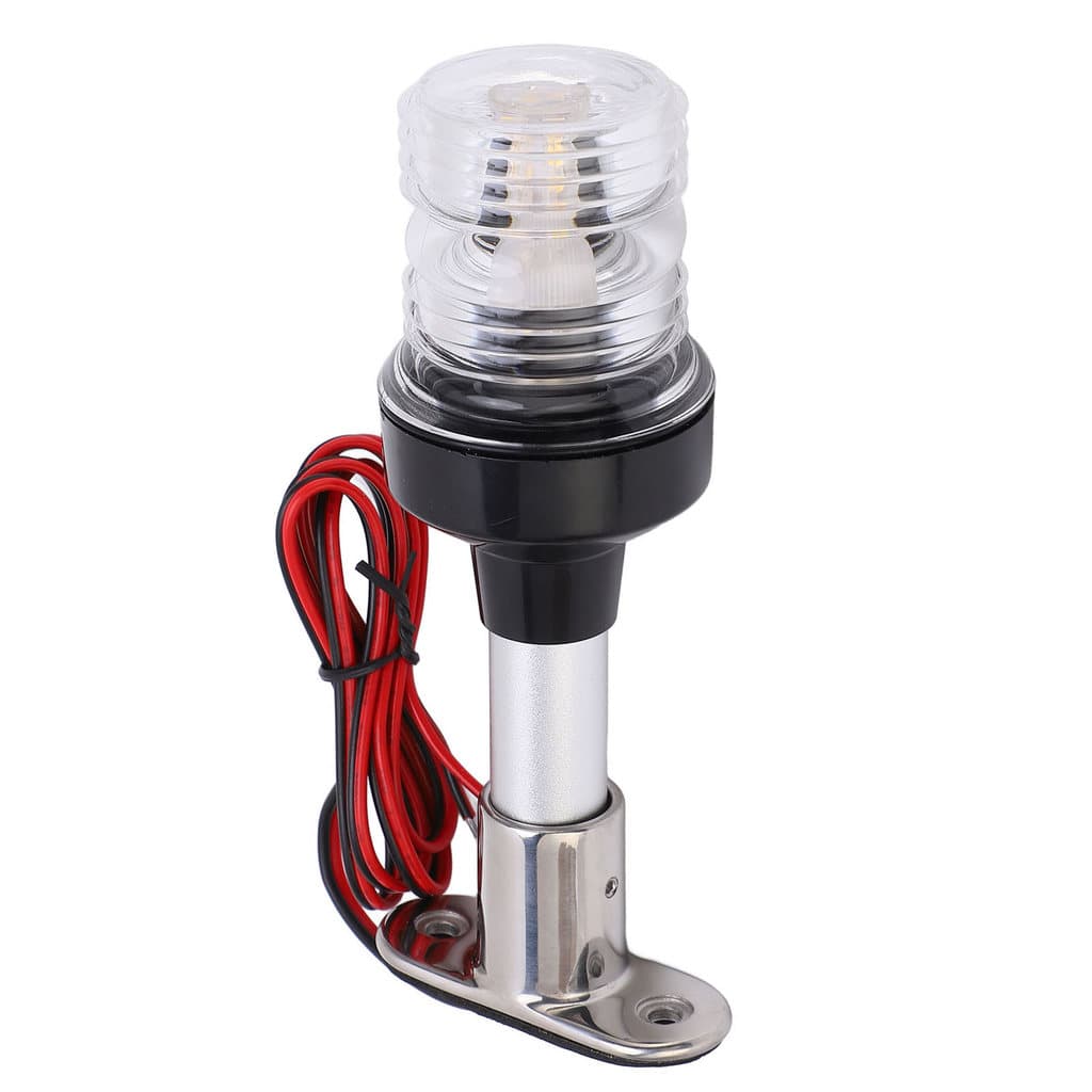 Hbsdc12v-24V 5W 6 Polegada Luz De Sinalização De Vela De Barco IP66 À Prova D'água LED Navegação Marítima Para Iates De