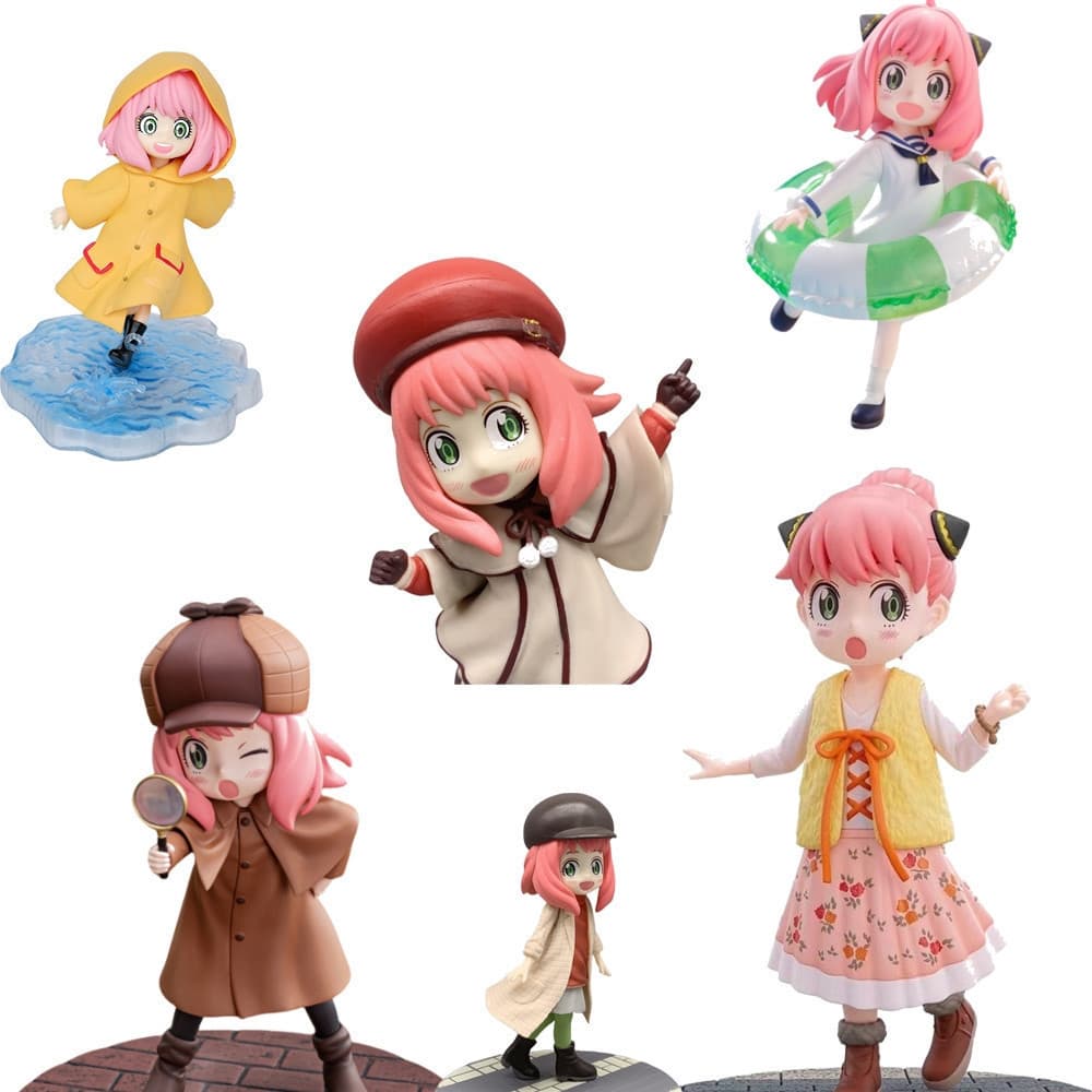 Figuras de Açano Spy Playhouse : Anya , Yor , Belled , Feld , Fusion , Anime , OCEO