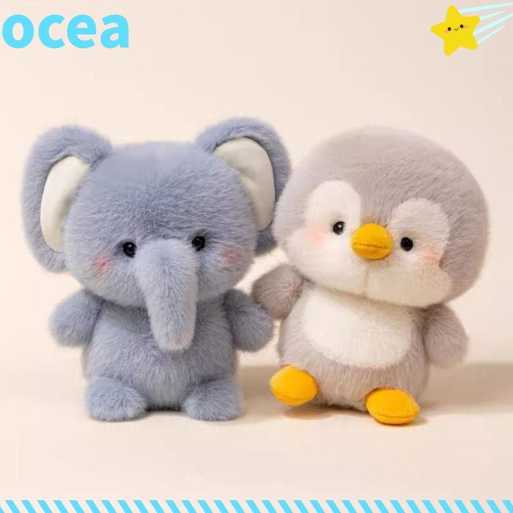 Boneca Companheiro De Pelúcia OCEA , Travesseiro De Capivara De 16 Cm , Brinquedo Animal De Urso De Elefante
