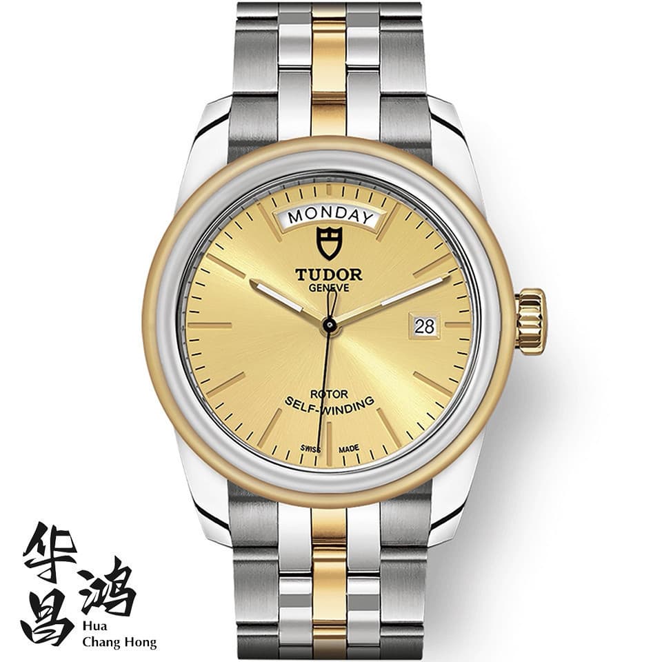 Tudor Tudor Série Aço Inoxidável 18K Ouro Relógio Mecânico Automático Masculino M56003-0005