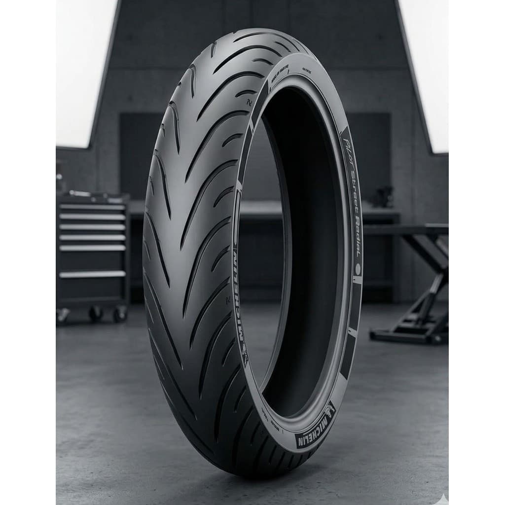 Pneu Michelin 120/70R-17 Pilot Street Radial Dianteiro CB 600 Hornet MT-07 Tubeless