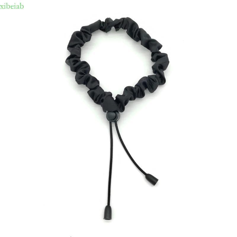 xibeiab Elásticos Cabelo Ajustáveis Para Afro Puff Suporte Invisível Acessórios Comprim