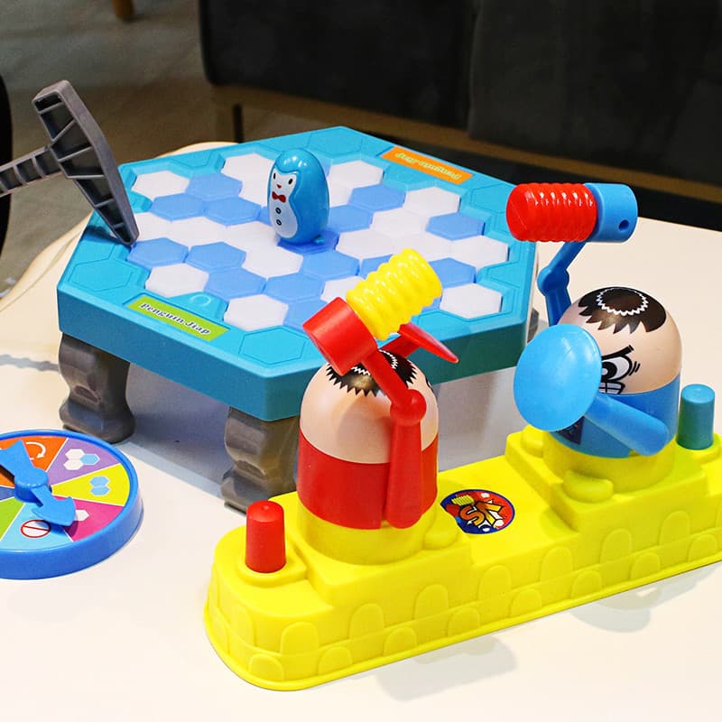 Brinquedos Influenciador Infantil Venda Quente Pai-Filho Interativo Jogo de Mesa Educacional Novo Estilo Vermelho Azul O