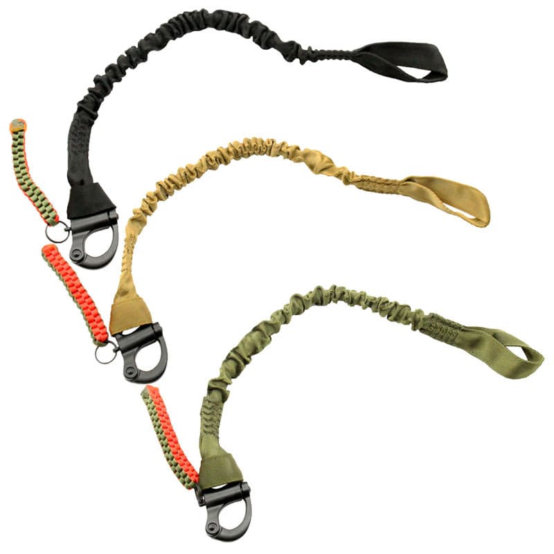 Assault Pioneer Outdoor Mosquetão Strap Fivela de aço inoxidável Selo de liberação rápida Fivela de corda de segurança e