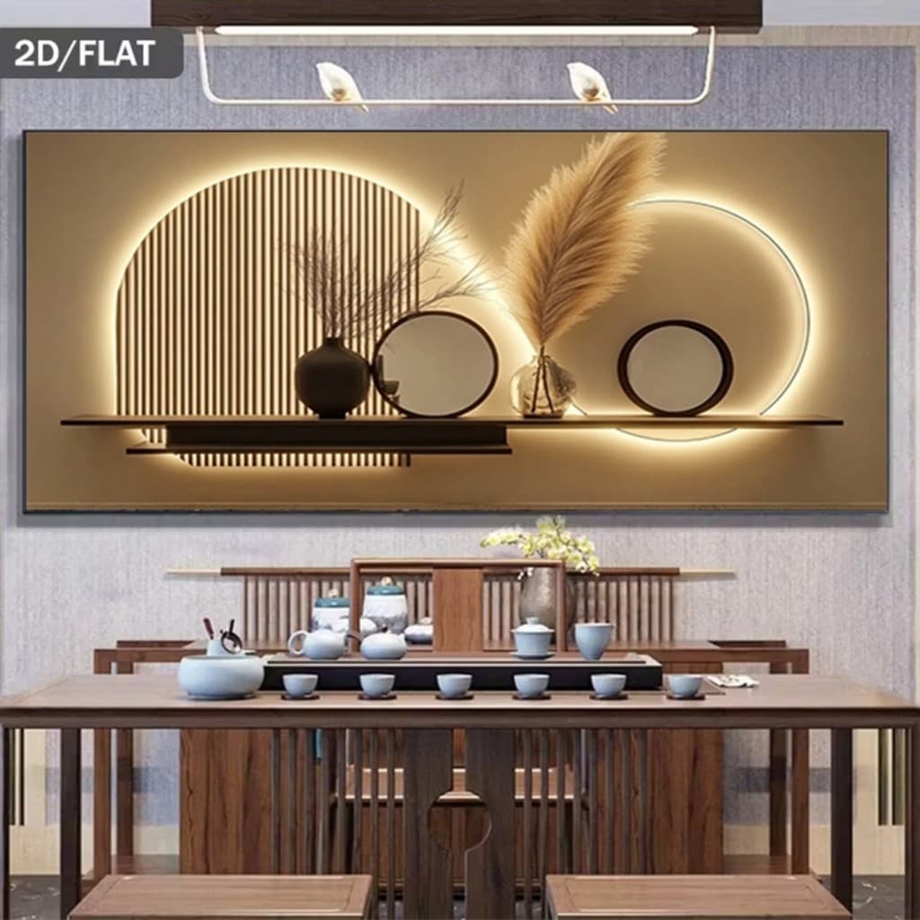 Quadro Decorativo Grande 115x80cm Visual Inovador Sala,Quarto,Copa,consultório,escritório,hall