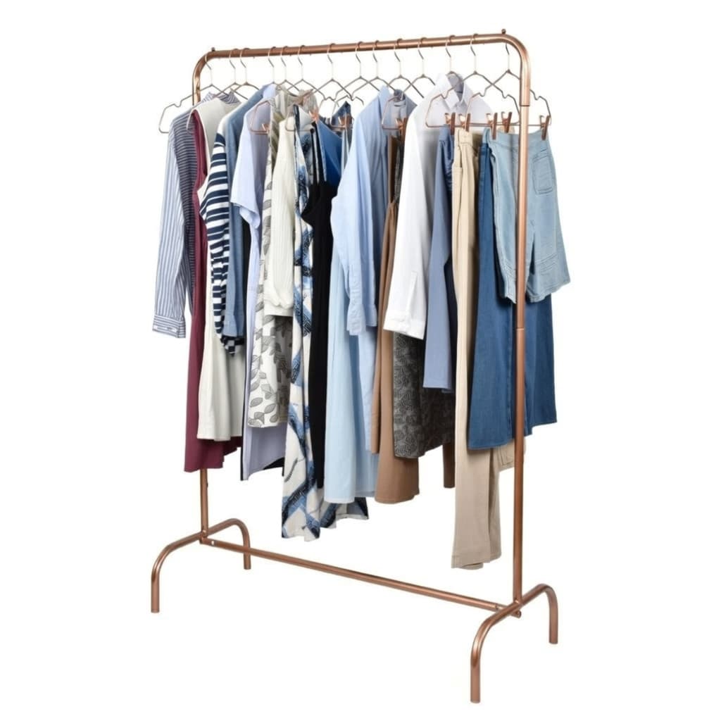 Arara Desfile  Dobravel 80cm - Cabideiro Organizador Para  Lojas