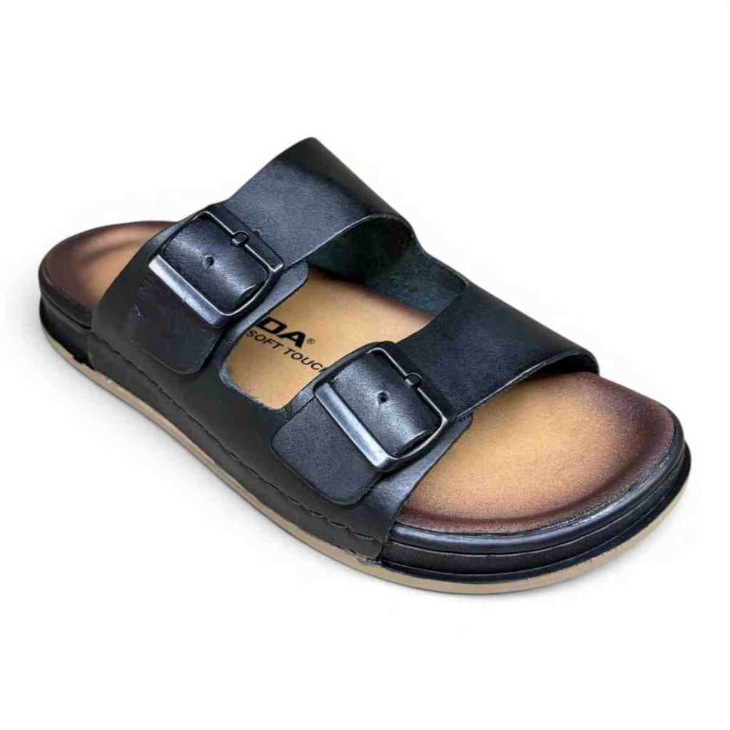 CHINELO BIRKEN MASCULINO PEGADA 134851 SLIDE CASUAL COURO ORIGINAL