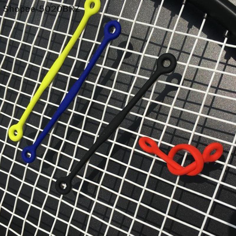 [THEBR] 10 Peças Amortecedor De Raquete De Tênis De Formato Longo , Tenis Para Reduzir Sho [BR]