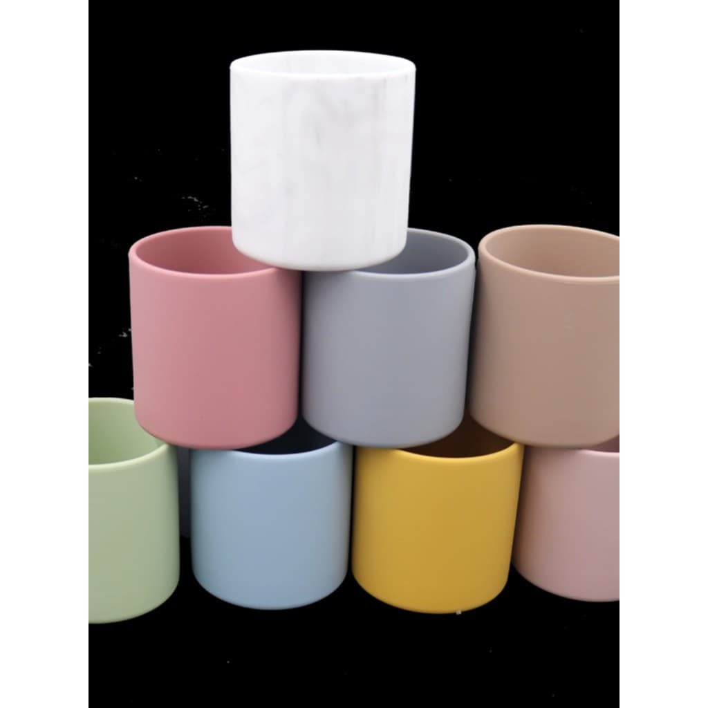 Bebê Silicone copo de água treinamento infantil doméstico grau alimentício aprendizagem beber copo europa américa venda