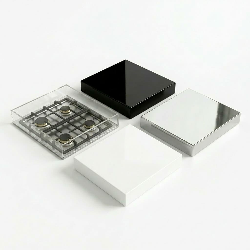 Tampa para Cooktop ACM 4 bocas SOB MEDIDA PERSONALIZADA