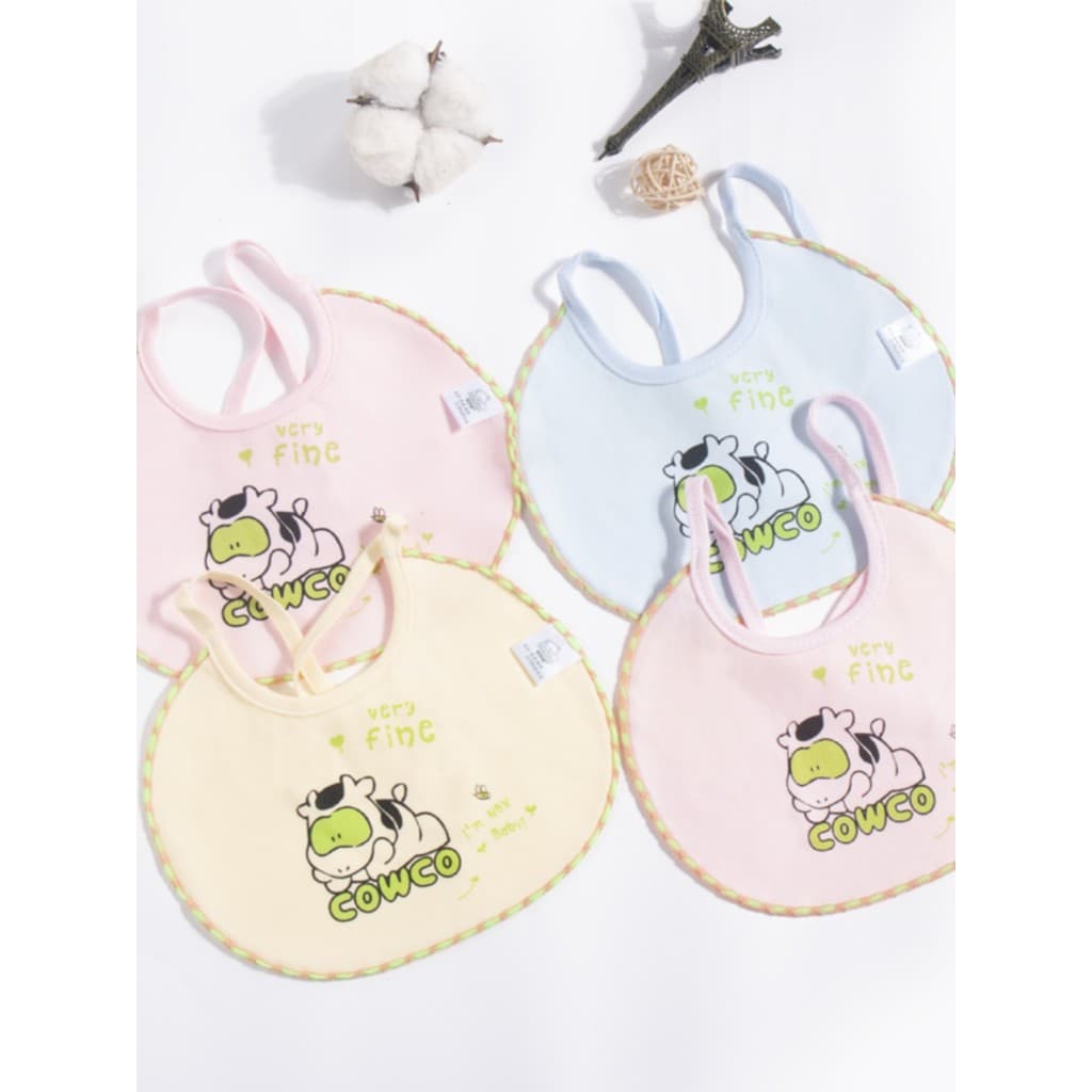 Toalha de saliva para bebês, algodão puro, bolso para saliva recém-nascidos, Anti-cuspir, absorção de água para bebês, b