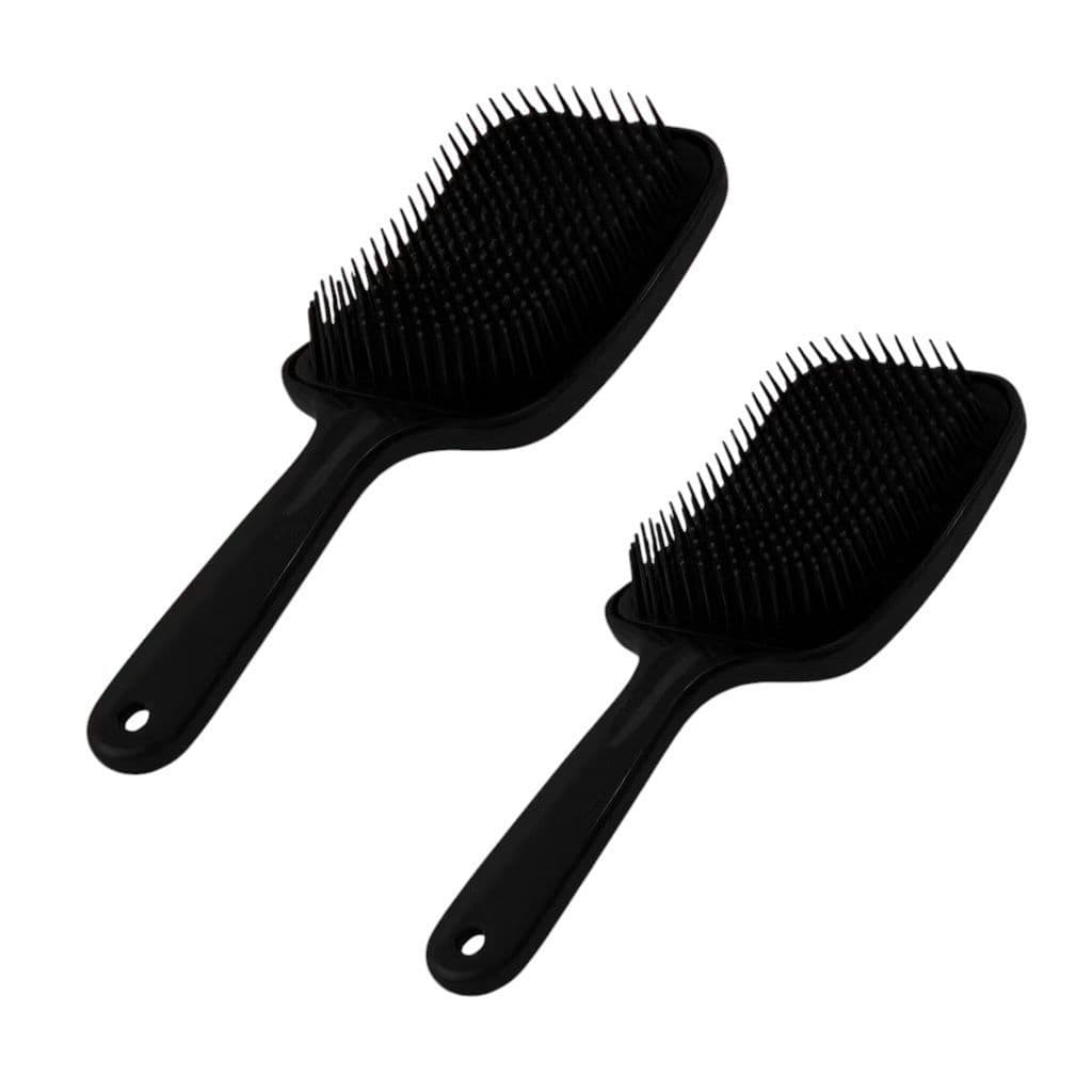 kit 5 escovas raquetão  ANTIFRIZZ cabelos desembaraçados sem frizz