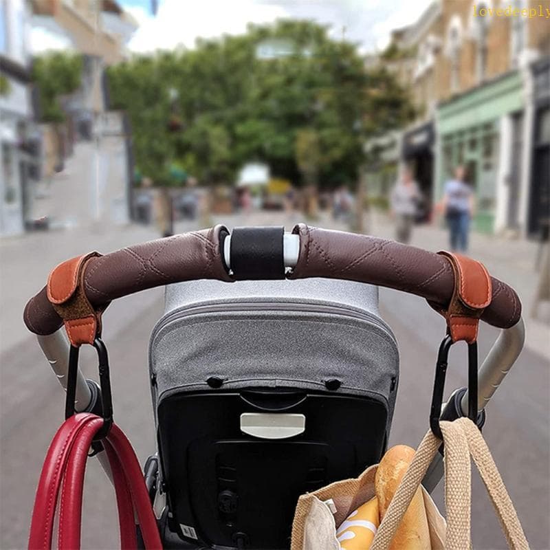lovedeeply Acessórios Para Carrinho Bebê Ganchos Convenientes Pendurar Bolsa Fraldas