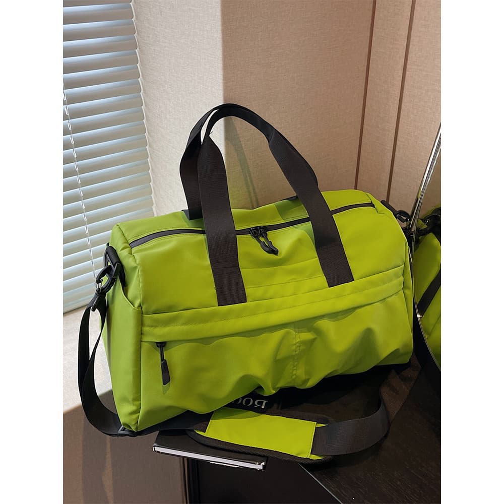 Bolsa de viagem de curta distância portátil à prova d'água bolsa de ginástica separação seca e molhada bolsa de armazena