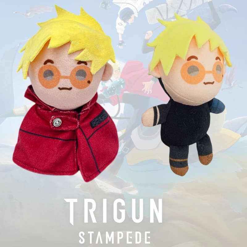 Pelúcia "Shockwave" TRIGUN de 16cm, chaveiro de pelúcia, brinquedo de pelúcia, presente infantil H4RR