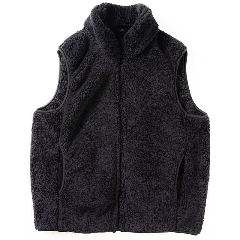 Colete masculino outono inverno Coral velo quente exterior Wear colete feminino dupla face velo colete elegante All-