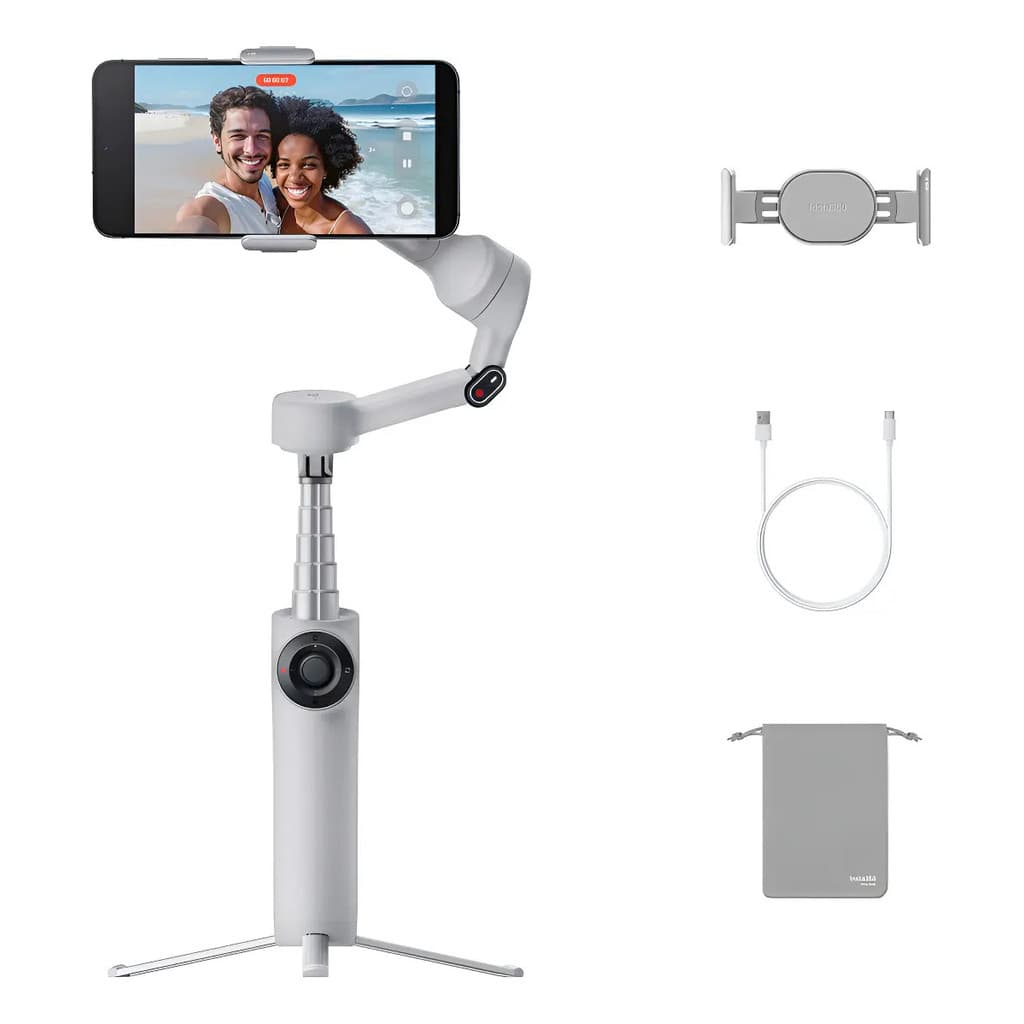 Estabilizador de Celular Insta360 Flow2 Standard Cinza