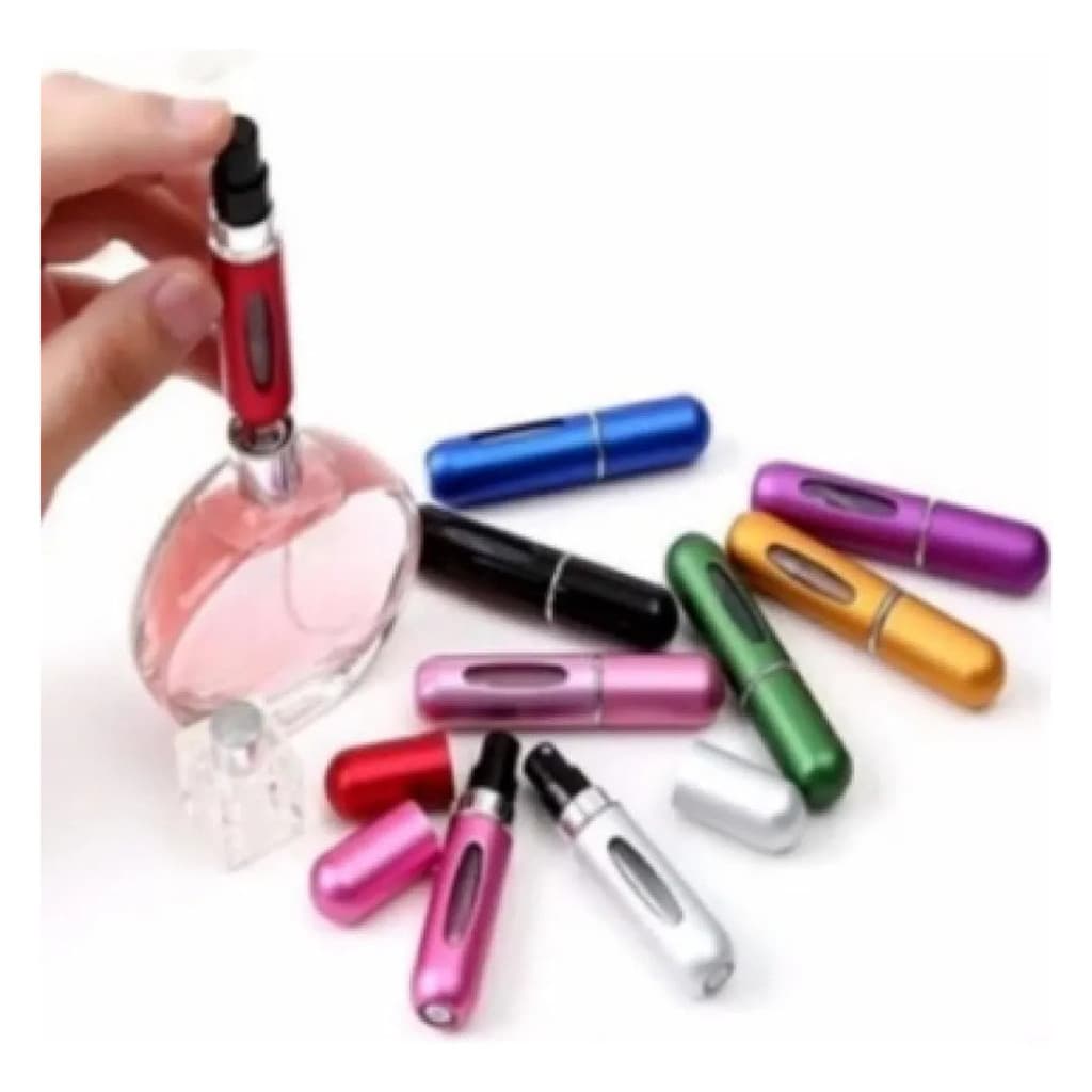 Mini Atomatizador De Perfume Spray Frasco Recarregavel 5Ml