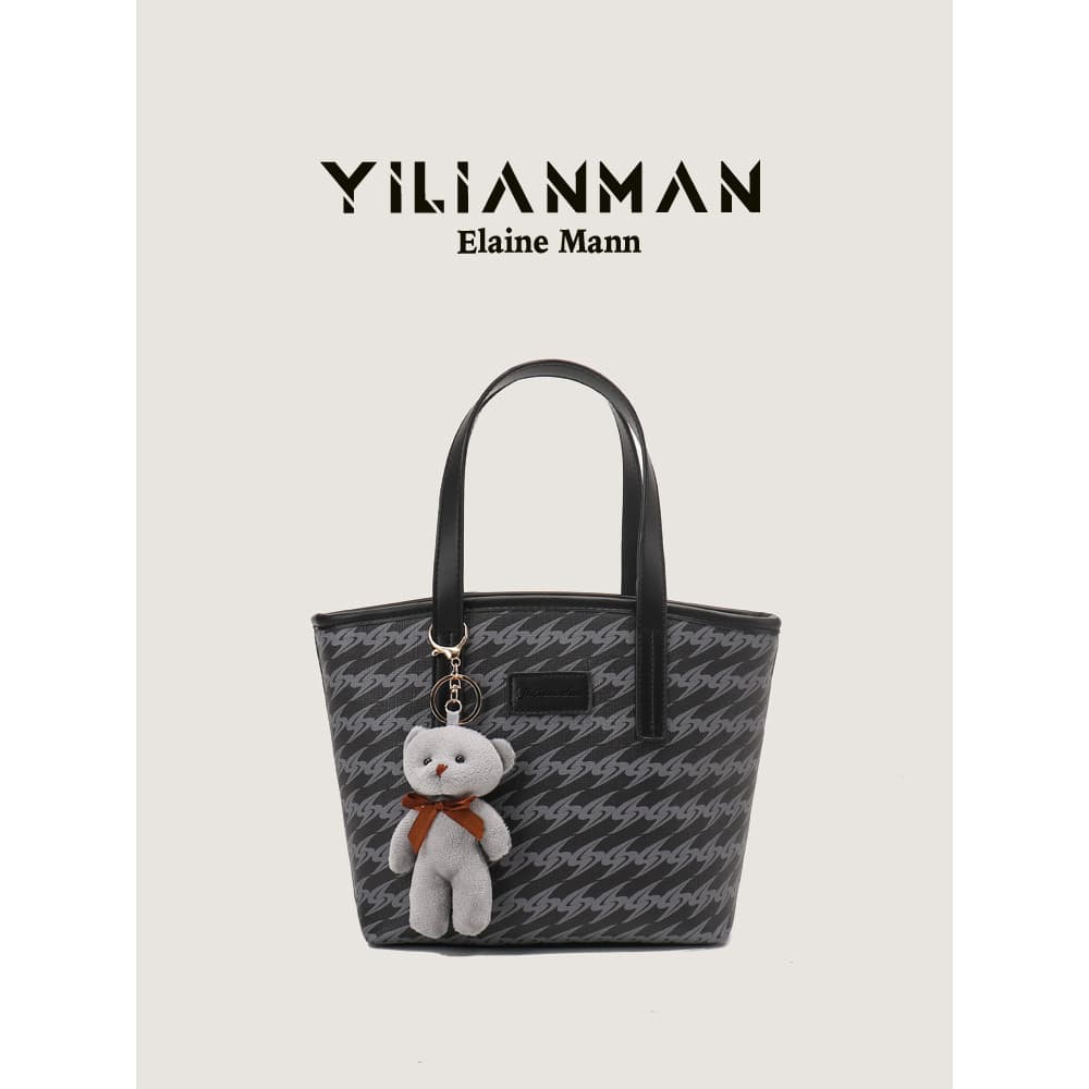 Eleman bolsa feminina Original 2026 novo estilo Commuter zíper sacola nicho Design cesta de vegetais portátil saco do me