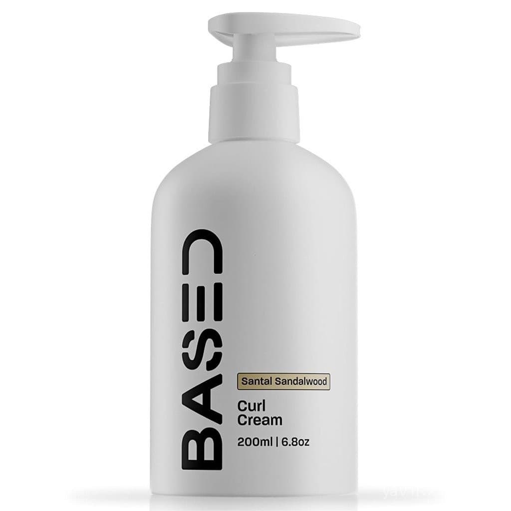 BASED All Curl Cream , Defina Cachos , Controle De Frizz , Fixação Média , Hidrata E Nutritivo Com Agave , Proteína De S