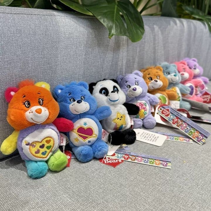 100 % Genuine Care Bears Plush Chaveiro Cuidados Com Os Ursos Toys Animais Pelúcia Boneca Brinquedos De